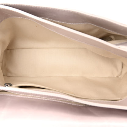 Chanel Glazed Calfskin Quilted Medium Lady Pearly Flap Light Beige 5 of 12