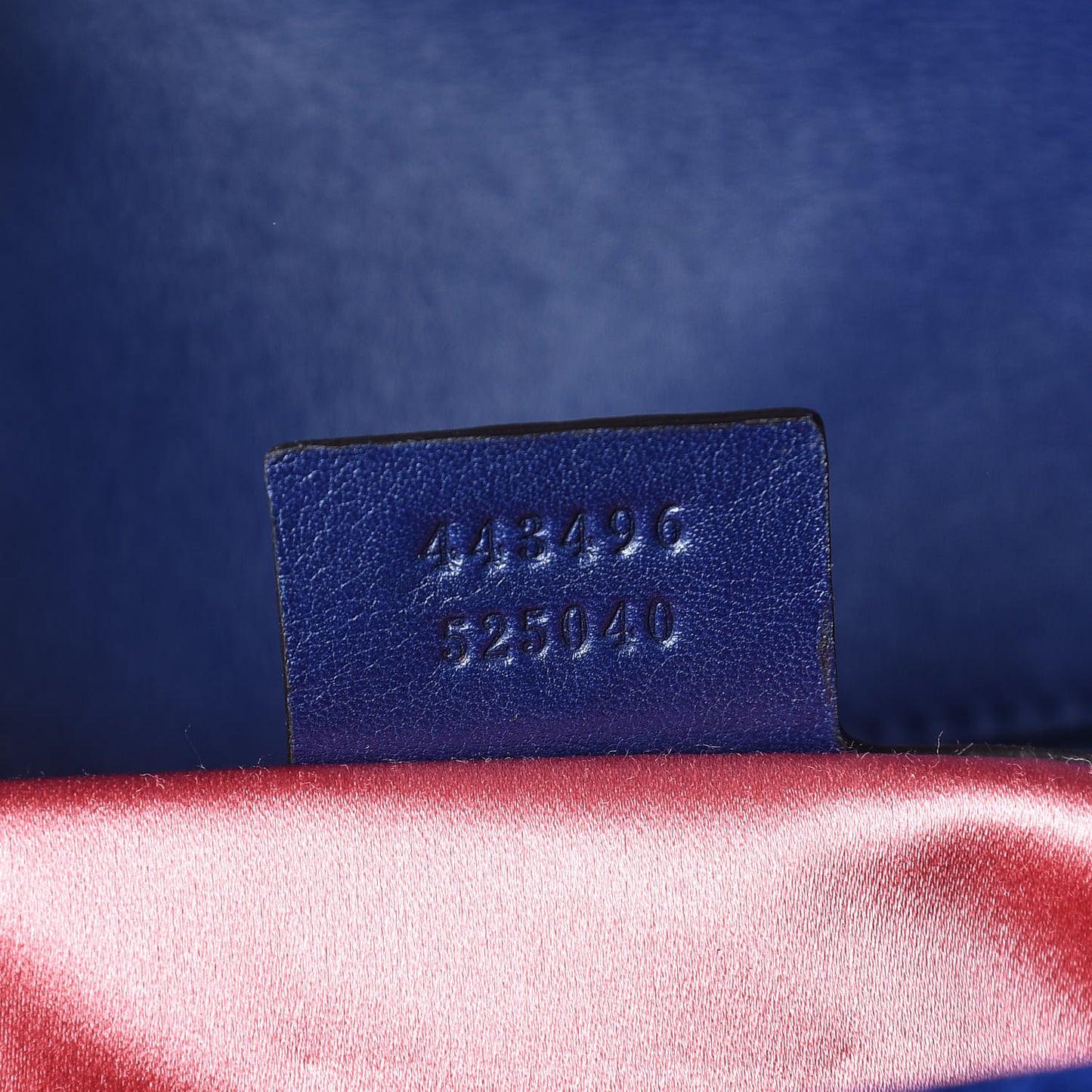Velvet Matelasse Medium GG Marmont Shoulder Bag Cobalt Blue