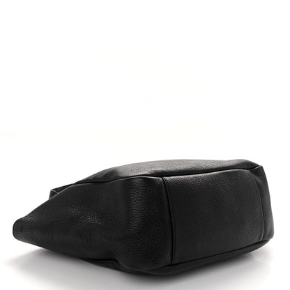 Saint Laurent Grained Deerskin Bea Tote Black 4 of 9