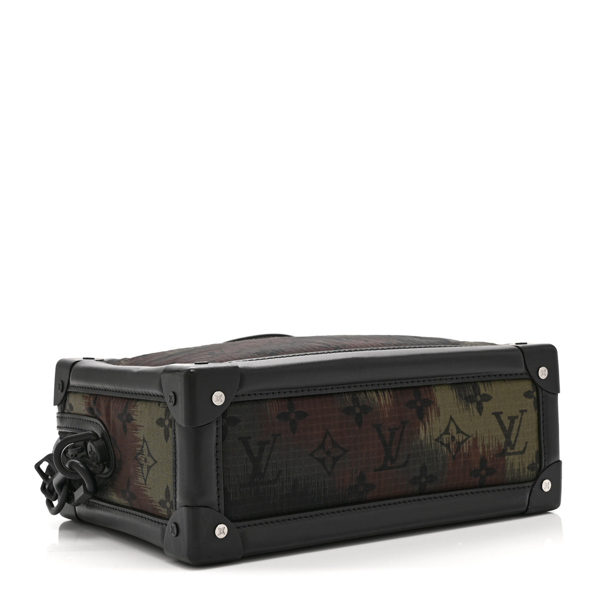 Nylon Monogram Camouflage Soft Trunk Green