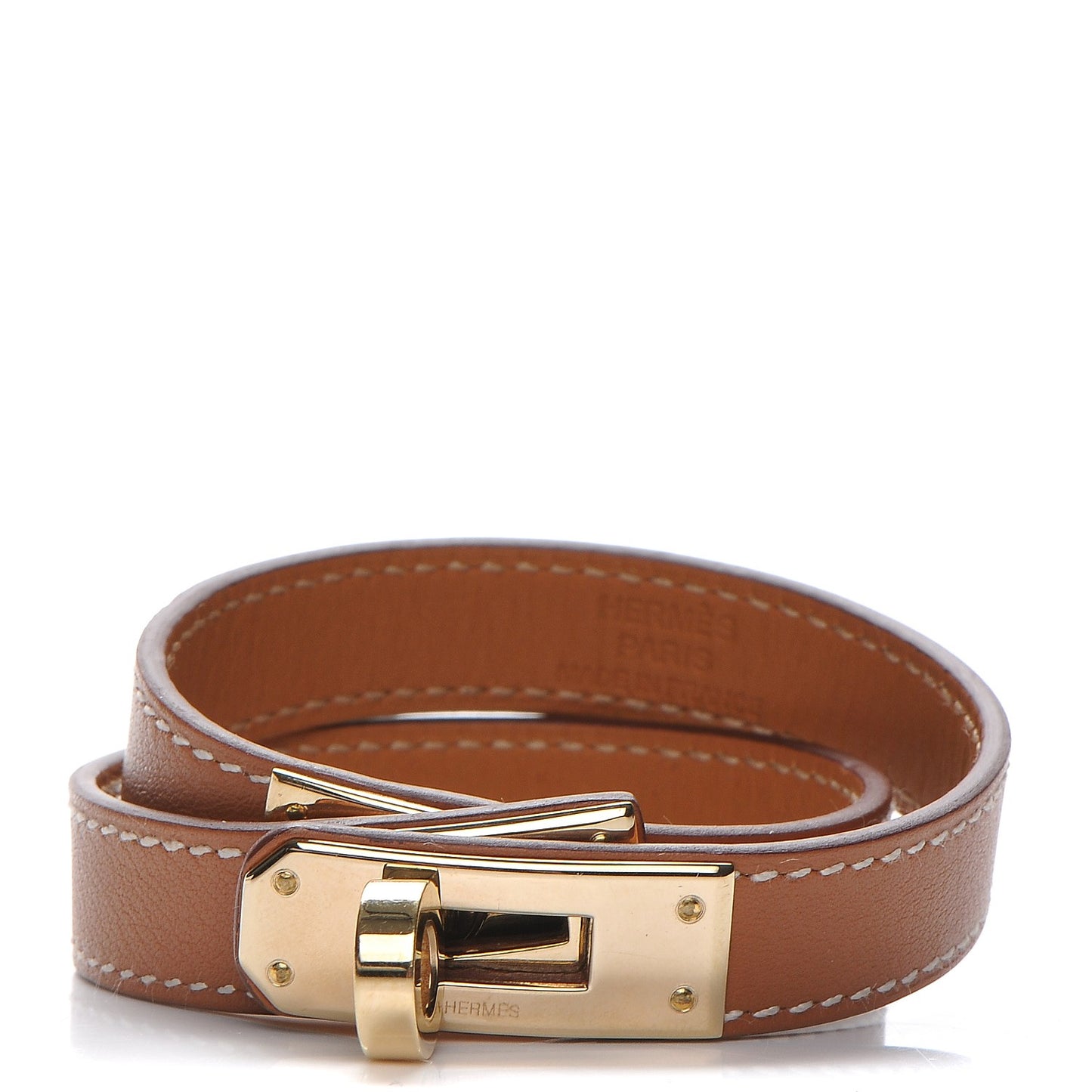 Swift Kelly Double Tour Bracelet S Gold
