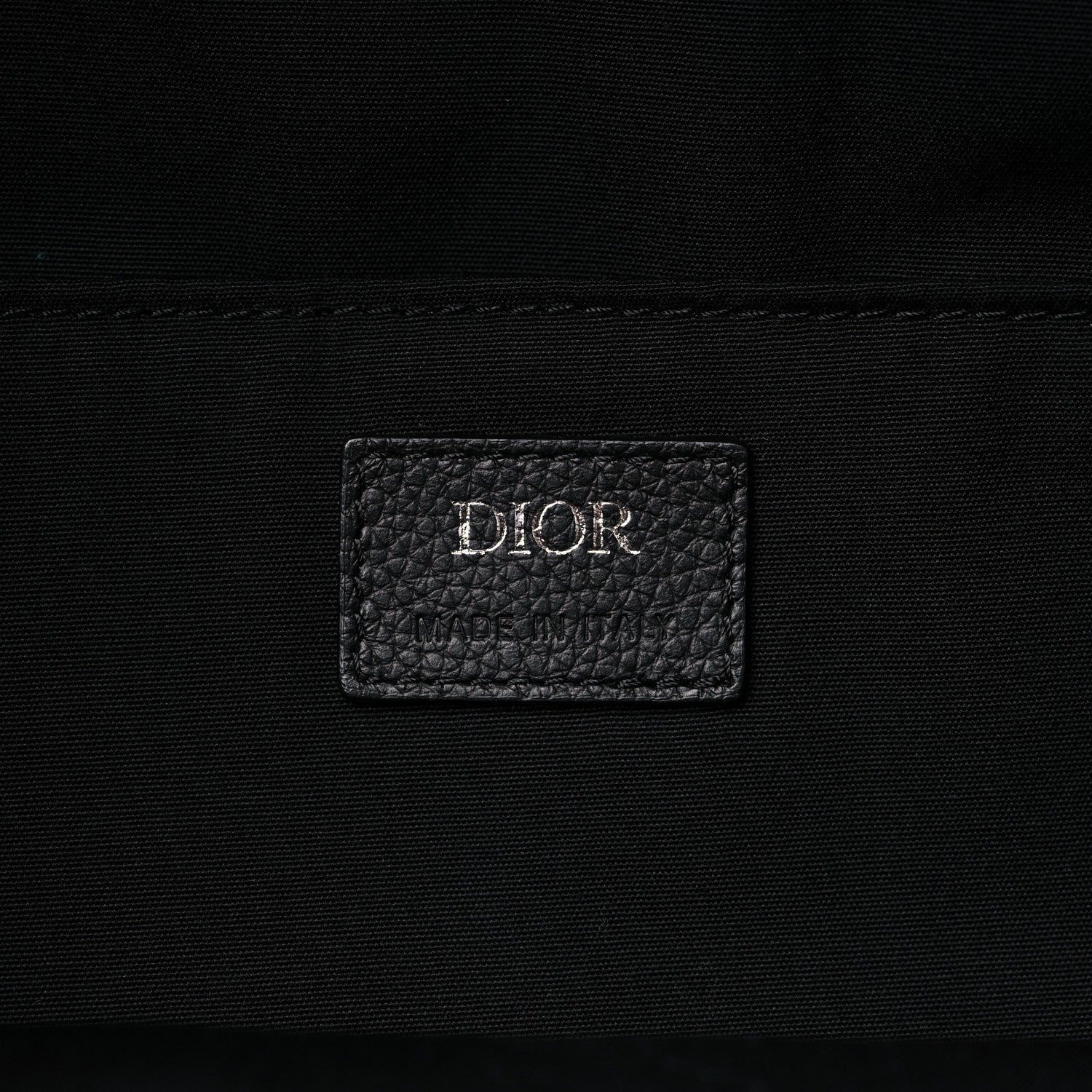 Christian Dior Oblique Calfskin Rider Backpack Beige Black 6 of 8