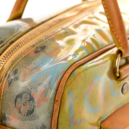 Louis Vuitton Monogram Pulp Defile Weekender PM Yellow 14 of 17