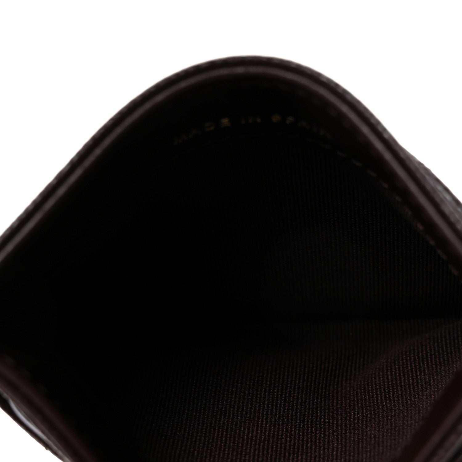 Chanel Caviar Quilted Card Holder Dark Brown 5 of 8