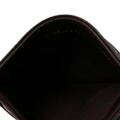Chanel Caviar Quilted Card Holder Dark Brown 5 of 8