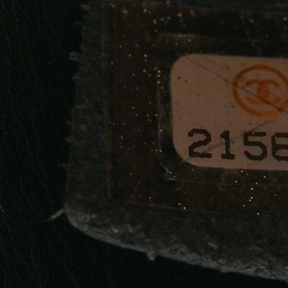 Chanel Lambskin Stitched Shopping Tote Black 7 of 13