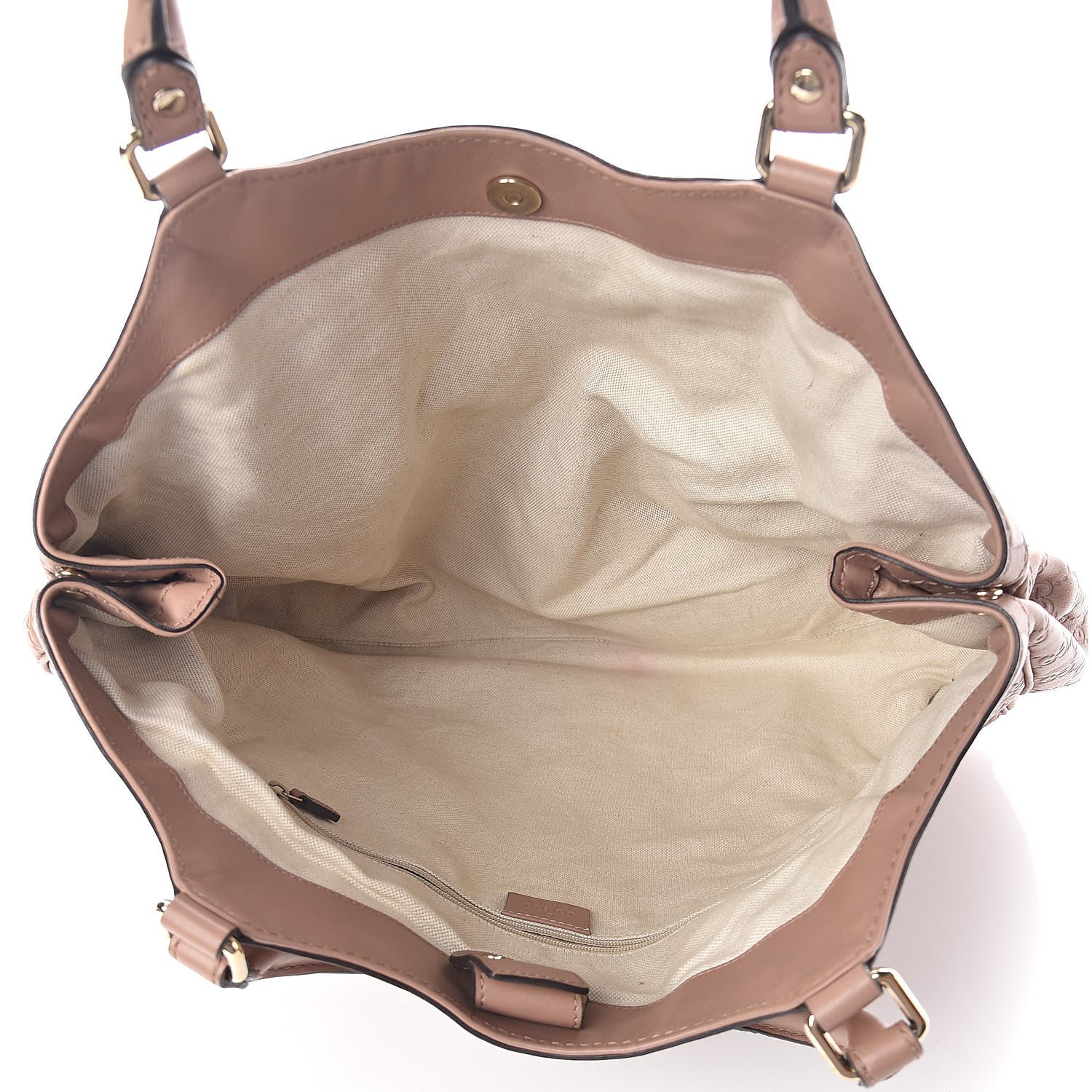 Gucci Guccissima Large Sukey Tote Winter Rose 5 of 11