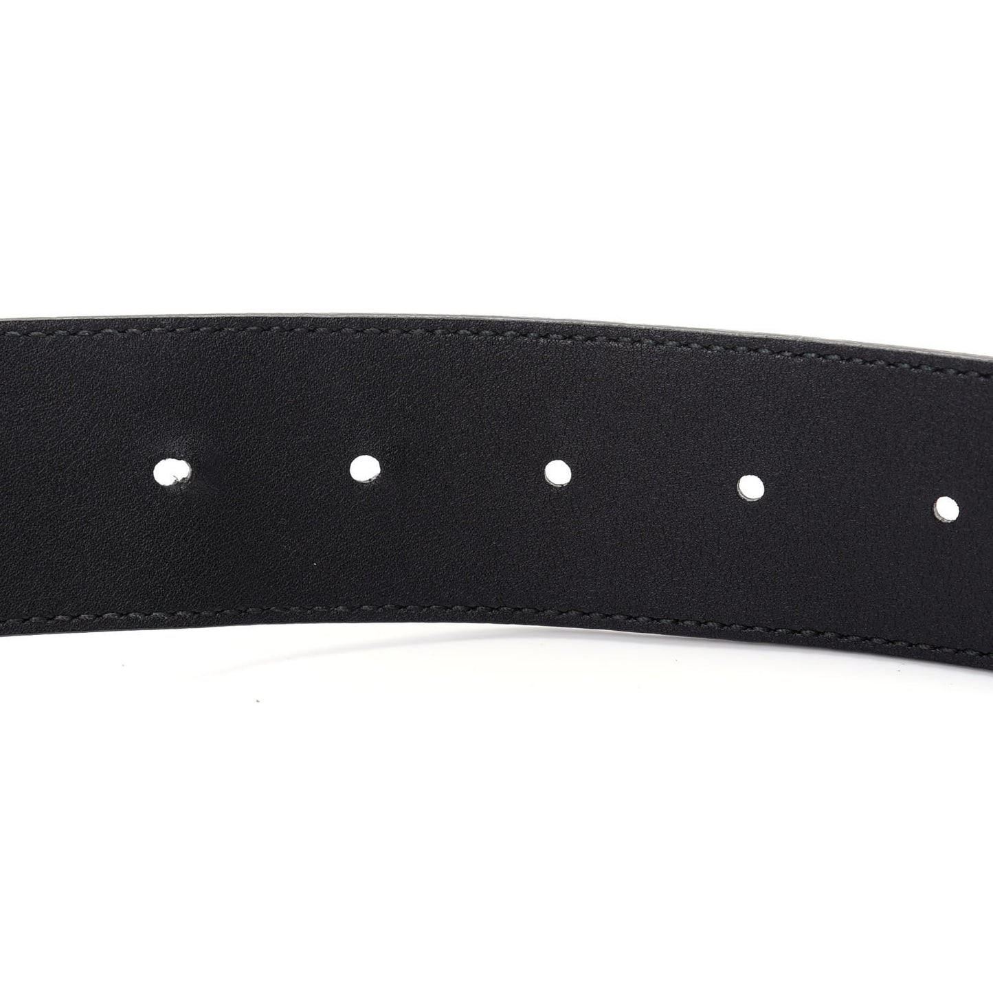 Textured Calfskin Double G 40mm Belt 115 46 Black