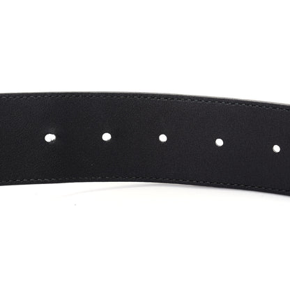 Gucci Textured Calfskin Double G 40mm Belt 115 46 Black 4 of 9