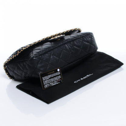 Chanel Calfskin Quilted Medium Chain Me Flap Black 4 of 7