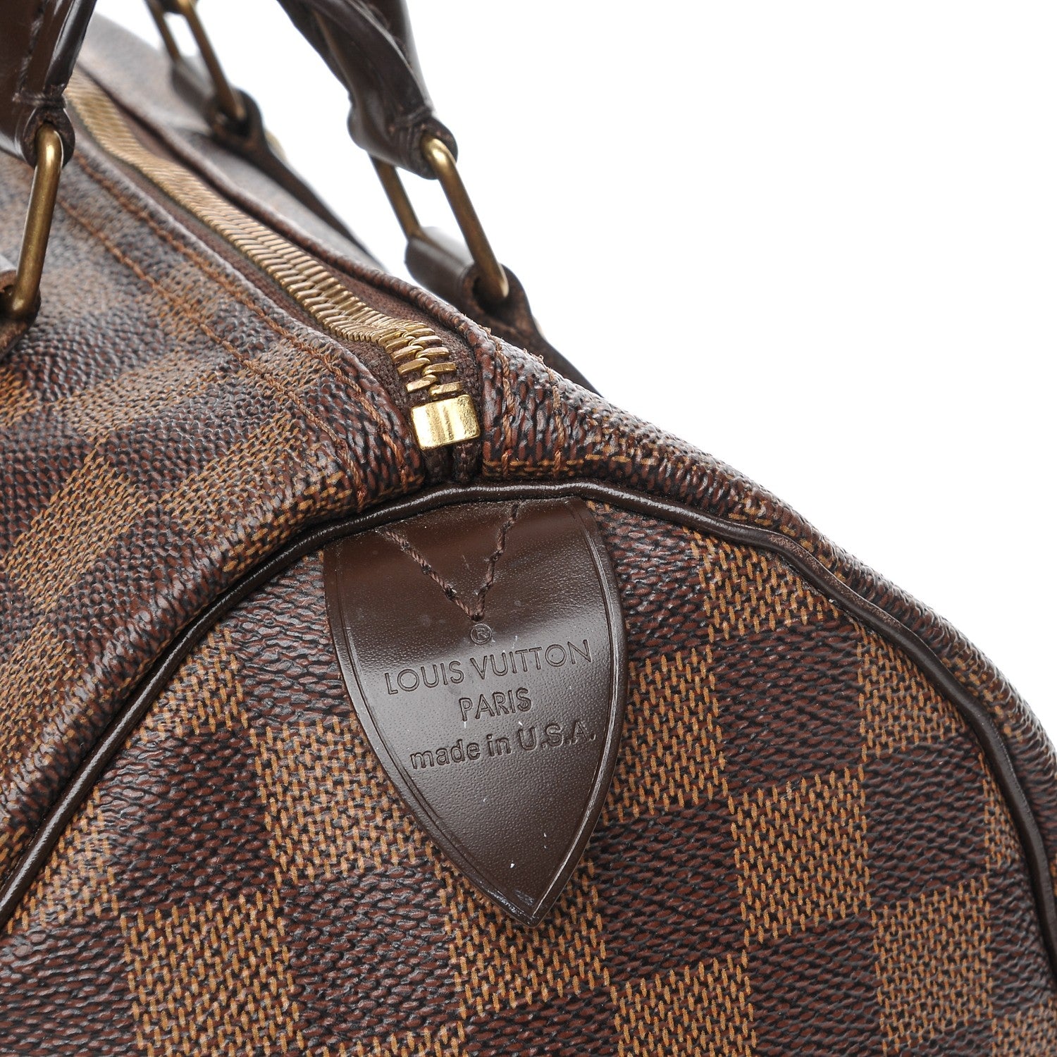 Louis Vuitton Damier Ebene Speedy 25 6 of 9