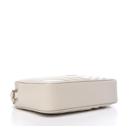 Saint Laurent Calfskin Matelasse Monogram Lou Camera Bag Crema Soft 4 of 9
