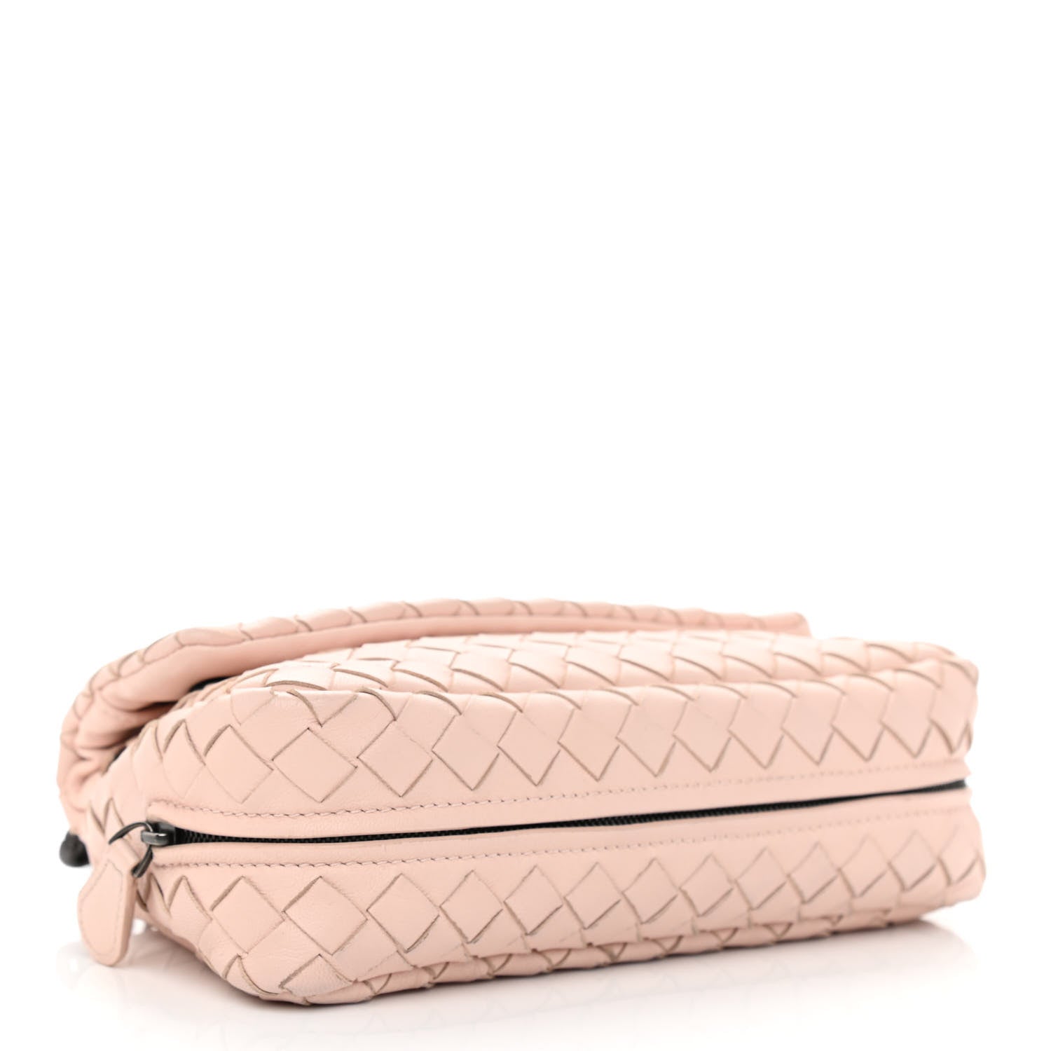 Bottega Veneta Nappa Intrecciato Mini Messenger Bag Petale 4 of 8
