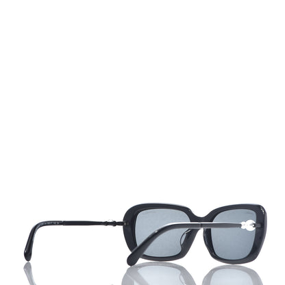 Chanel Pearl Square Polarized Sunglasses 5427-H-A Black 4 of 8