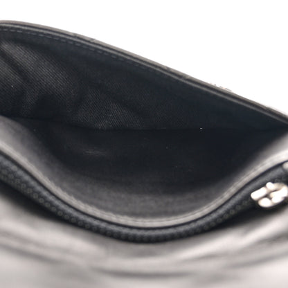 Chanel Lambskin Quilted Double Sided Wallet On Chain WOC Black 6 of 14
