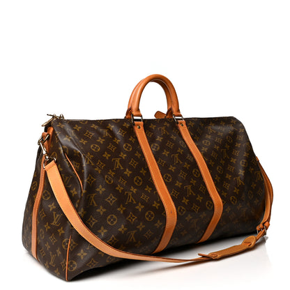 Louis Vuitton Monogram Keepall Bandouliere 55 2 of 20