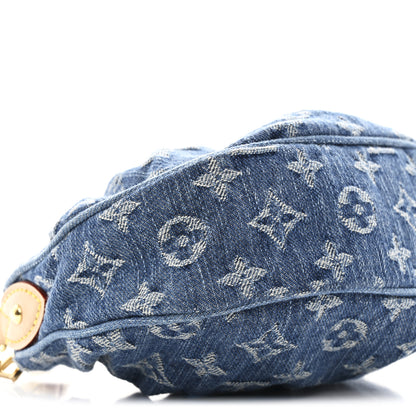 Louis Vuitton Monogram Denim Pochette Valley Blue 8 of 9