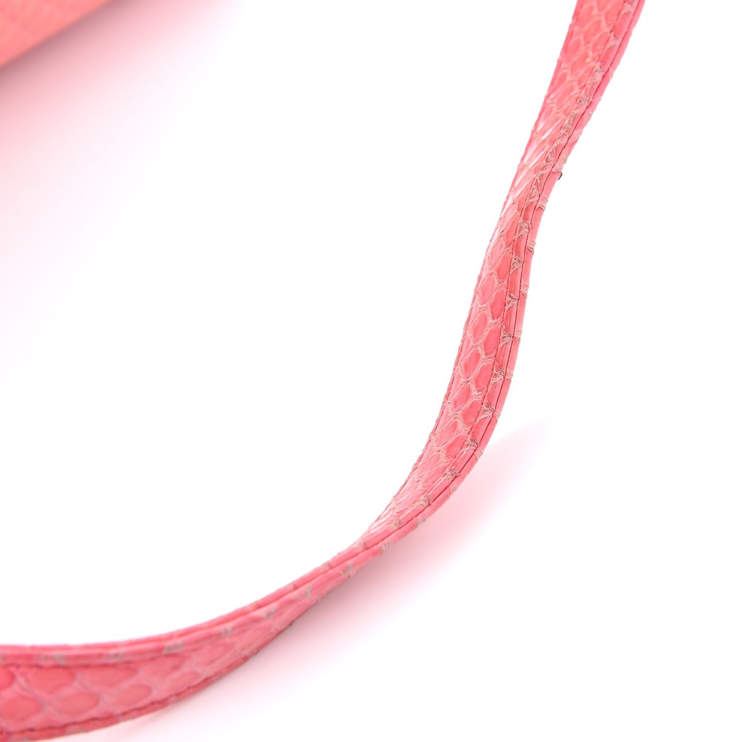 Python Large Lady Dior Pink