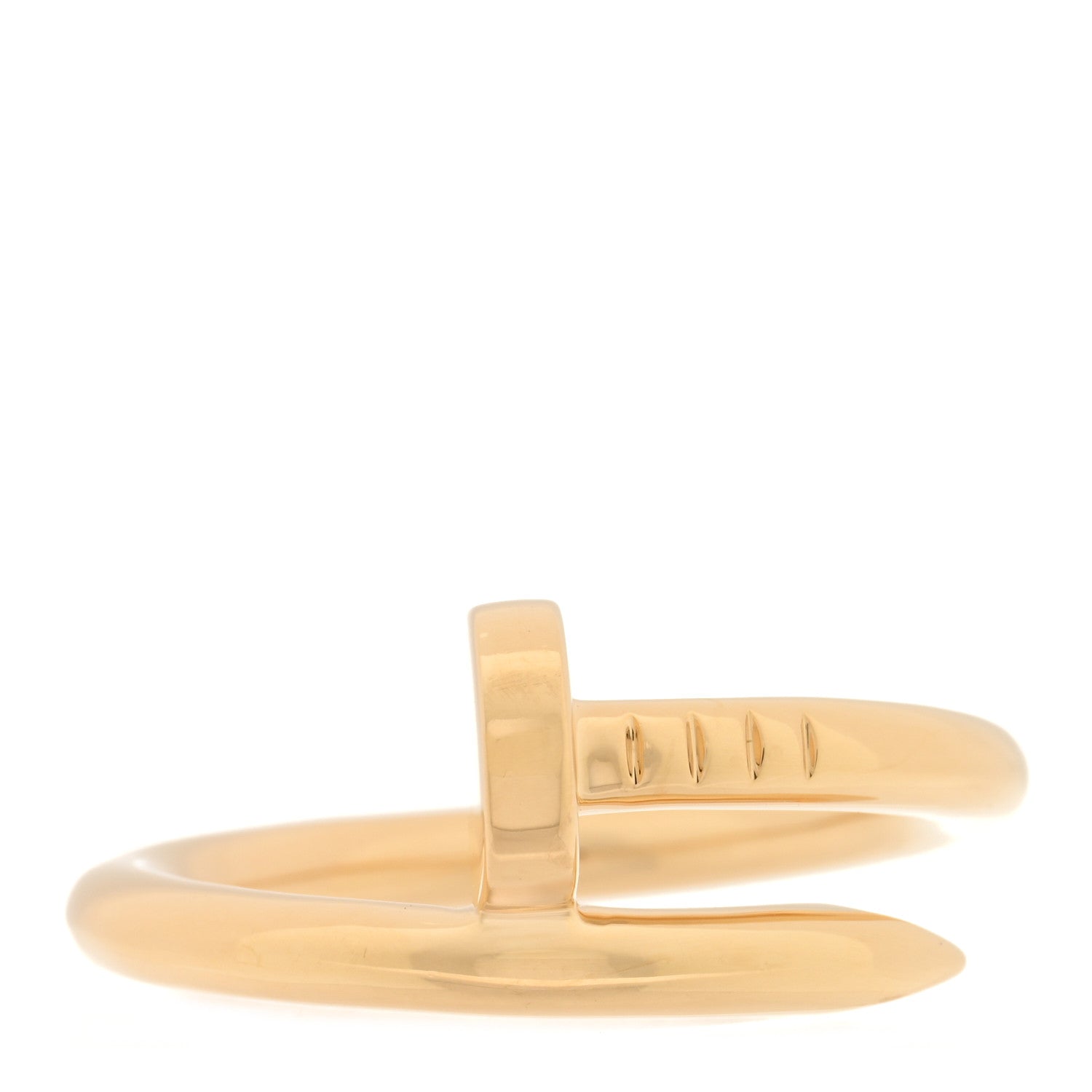 Cartier 18K Yellow Gold Juste Un Clou Ring 57 8 1 of 5