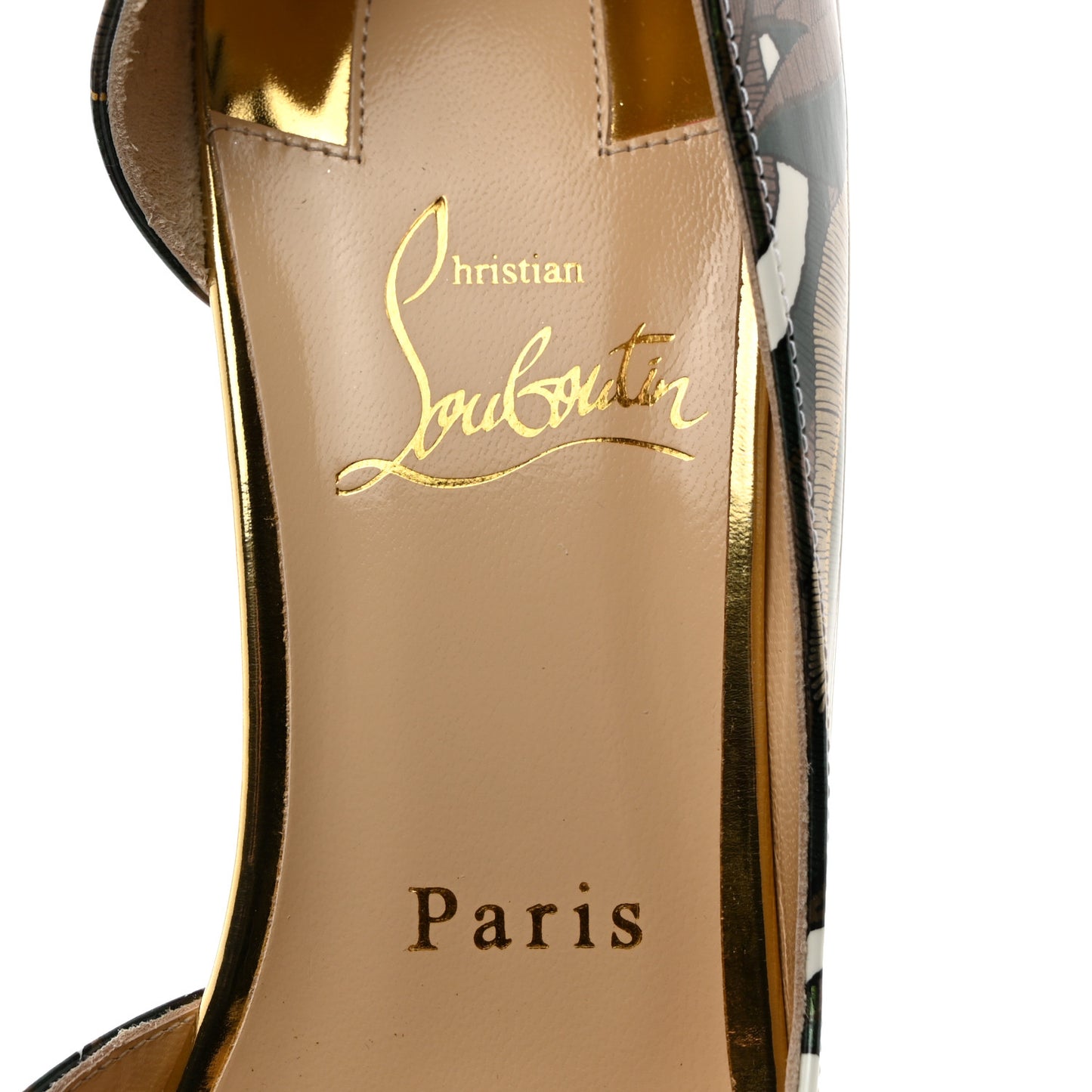 Patent Iriza 70 Pumps 37.5 Green Gold