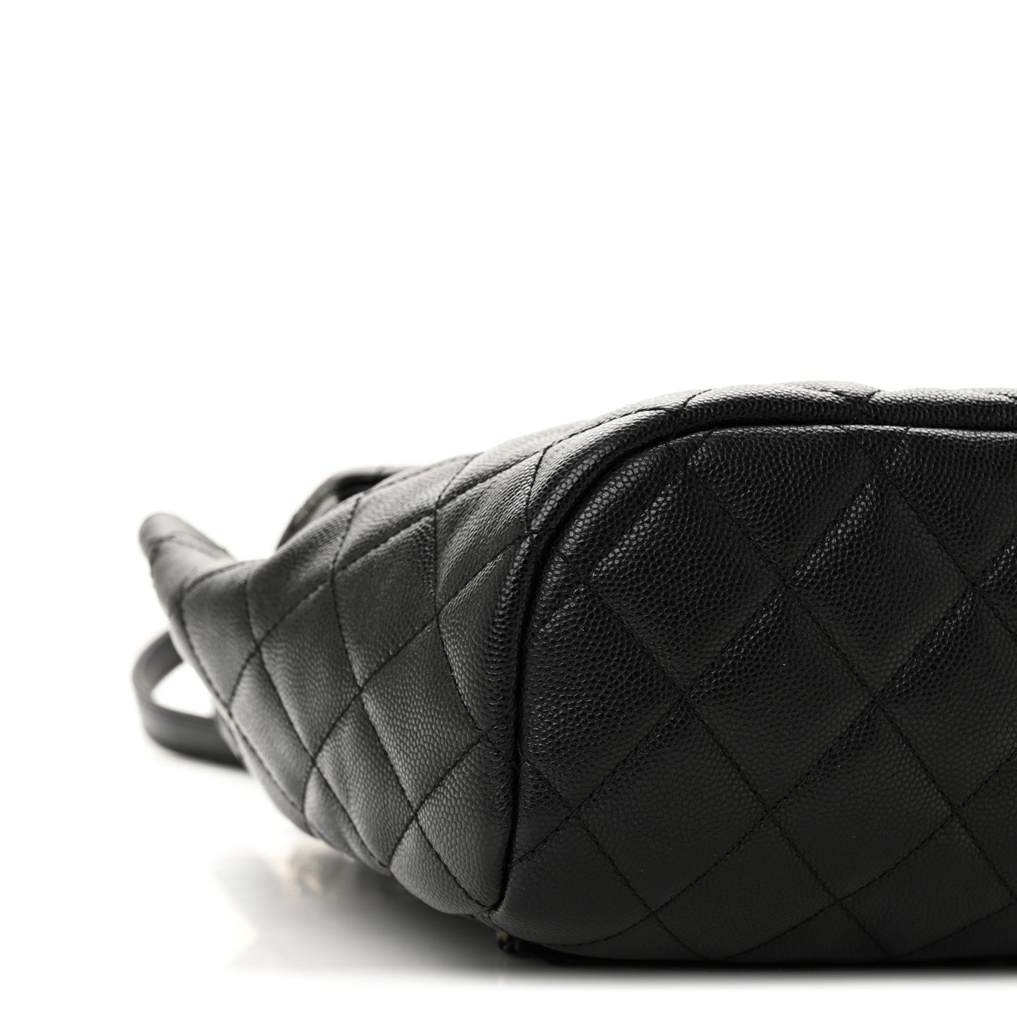 Caviar Quilted Mini Urban Spirit Backpack Black
