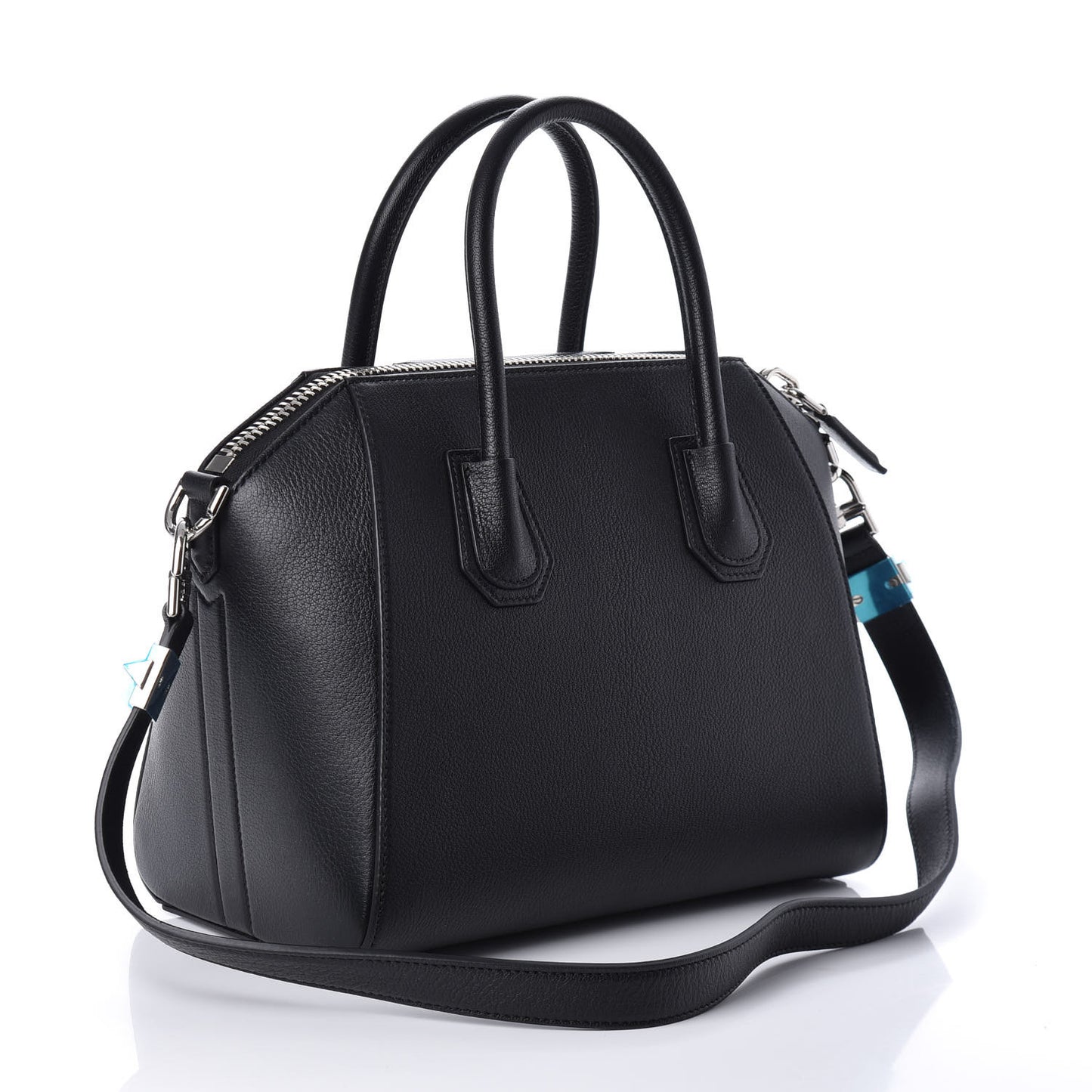 Sugar Goatskin Small Antigona Black