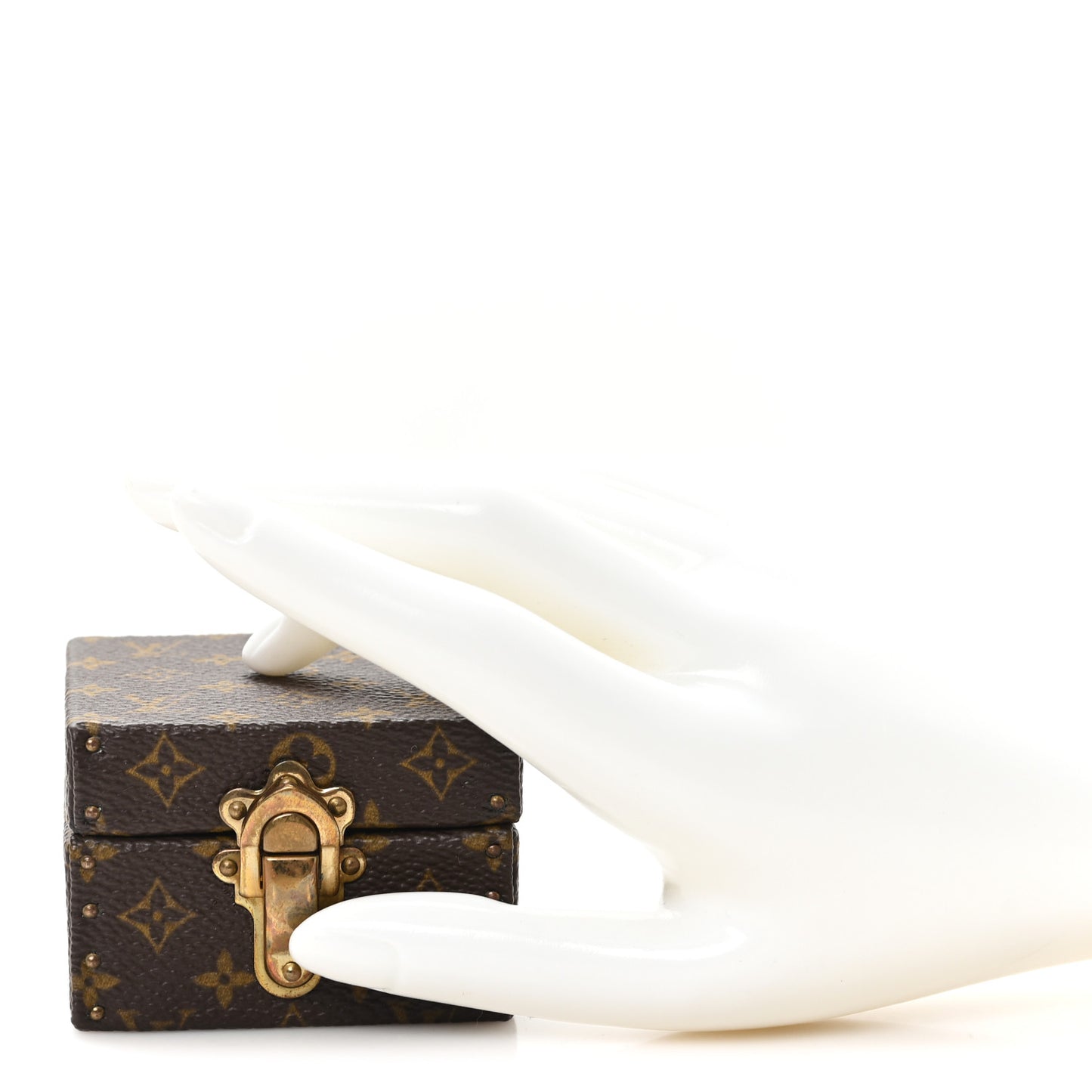 Monogram Ring Box Mini Trunk Case