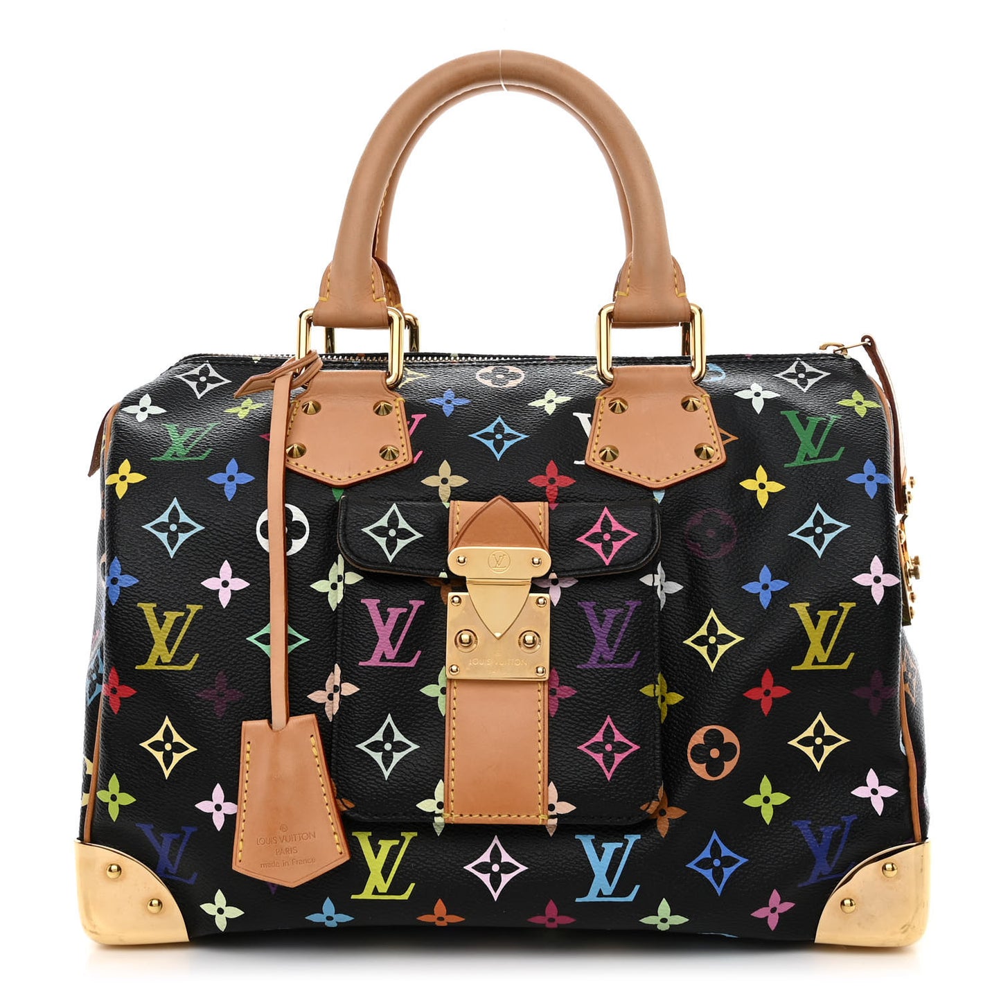 Monogram Multicolor Speedy 30 Black