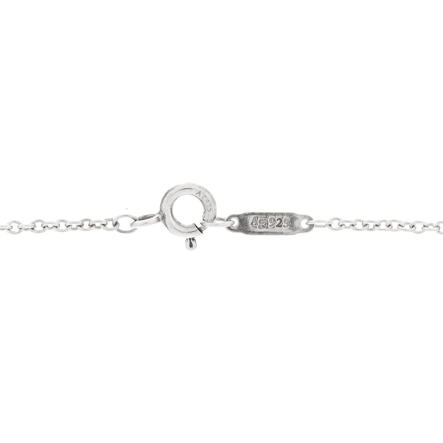 Sterling Silver Enamel LOVE YOU Heart Pendant Necklace Blue
