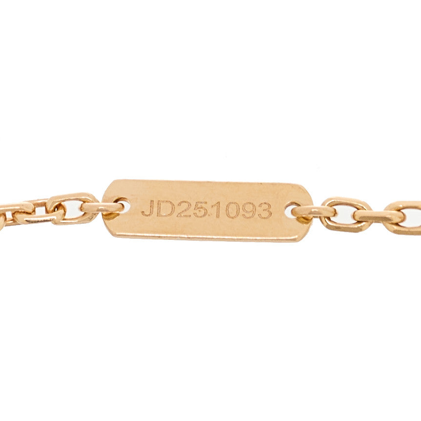 Van Cleef & Arpels 18K Rose Gold Carnelian Onyx Lucky Spring Open Wing Lady Bug Bracelet 4 of 4