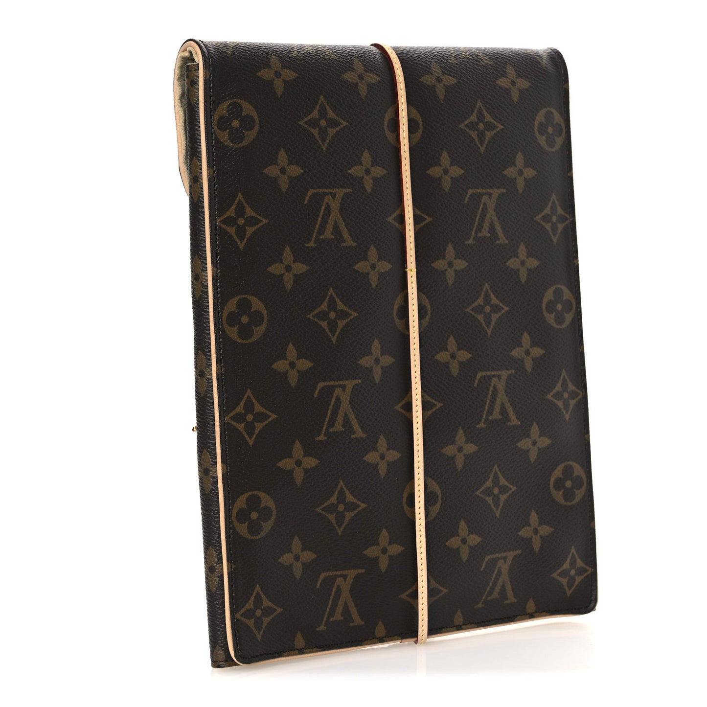 Monogram Jewelry Roll Pouch