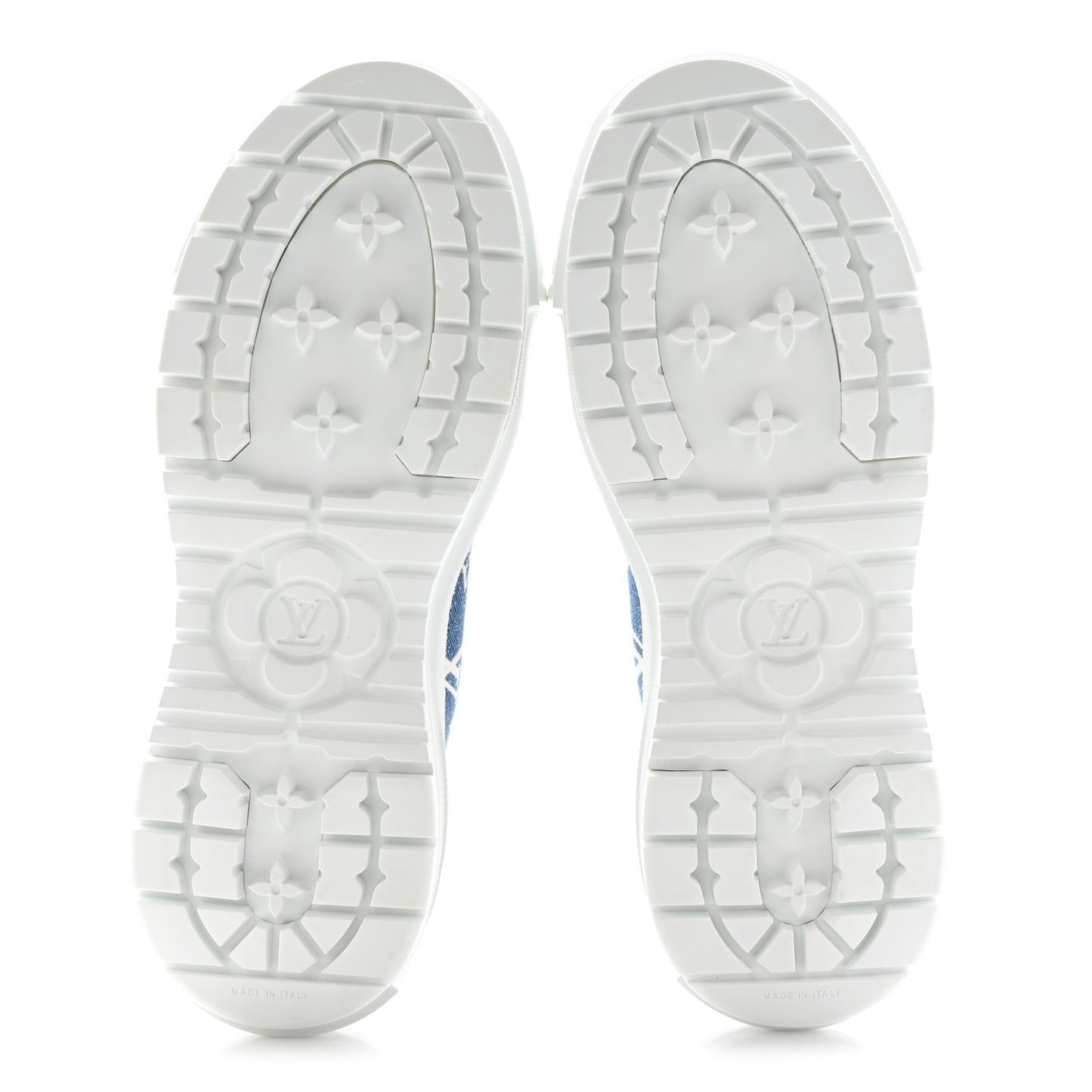 Denim Monogram Squad Sneakers 39 Marine