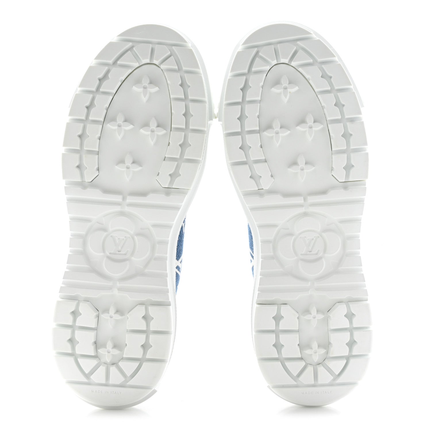 Louis Vuitton Denim Monogram Squad Sneakers 39 Marine 6 of 10