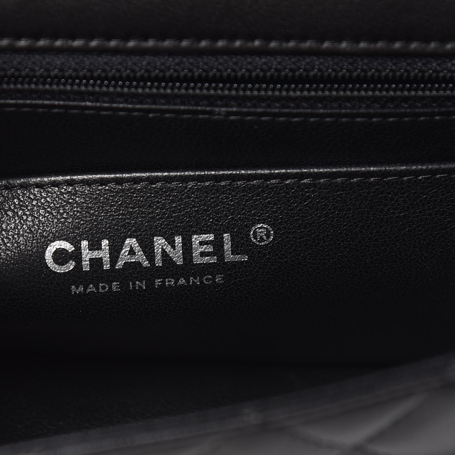 Chanel Lambskin Quilted Mini Rectangular Flap Black 8 of 10