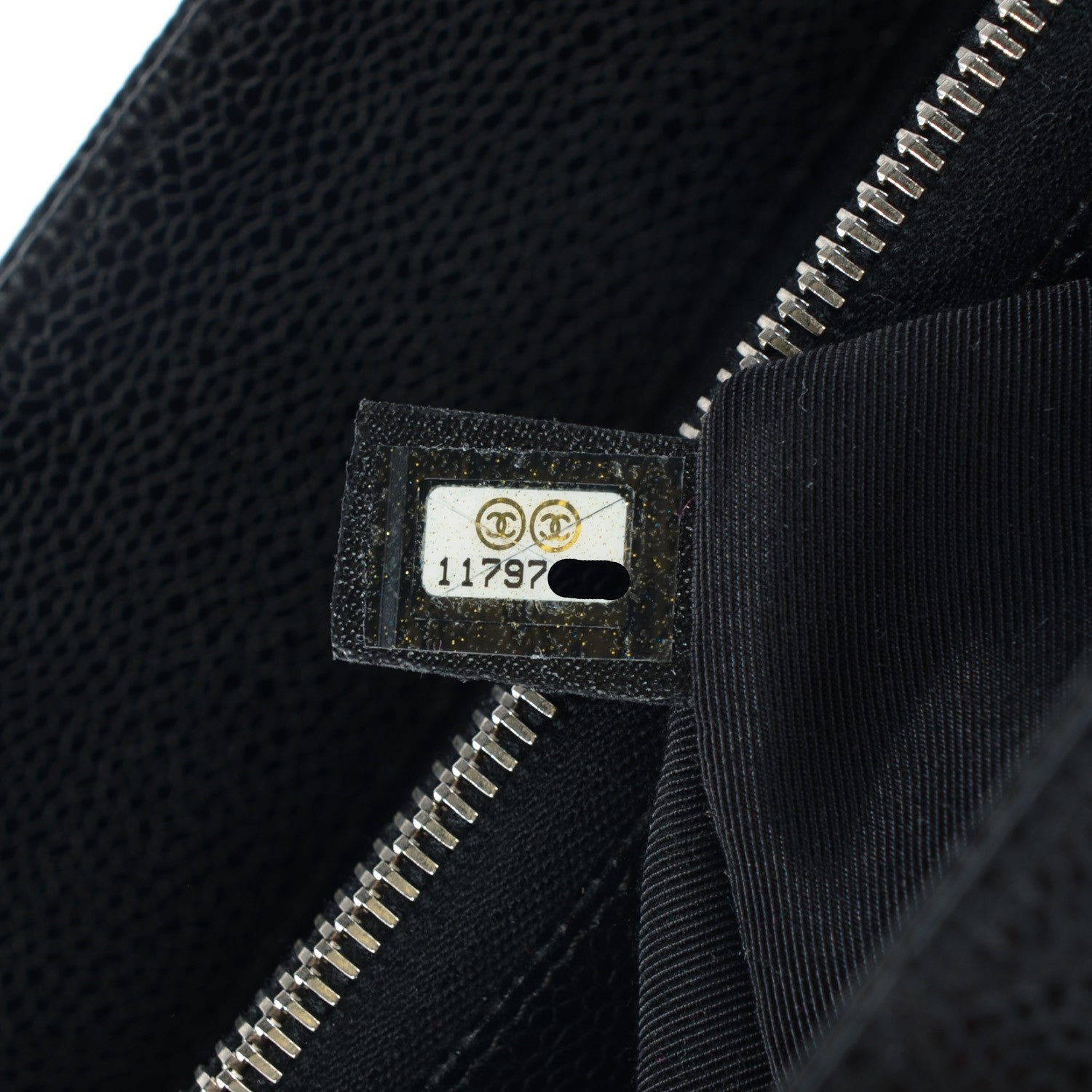 Chanel Caviar Quilted Grand Shopping Tote GST Black 7 of 7