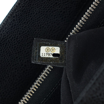 Chanel Caviar Quilted Grand Shopping Tote GST Black 7 of 7