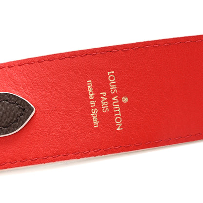 Louis Vuitton Monogram Bandouliere Shoulder Strap Red 3 of 7