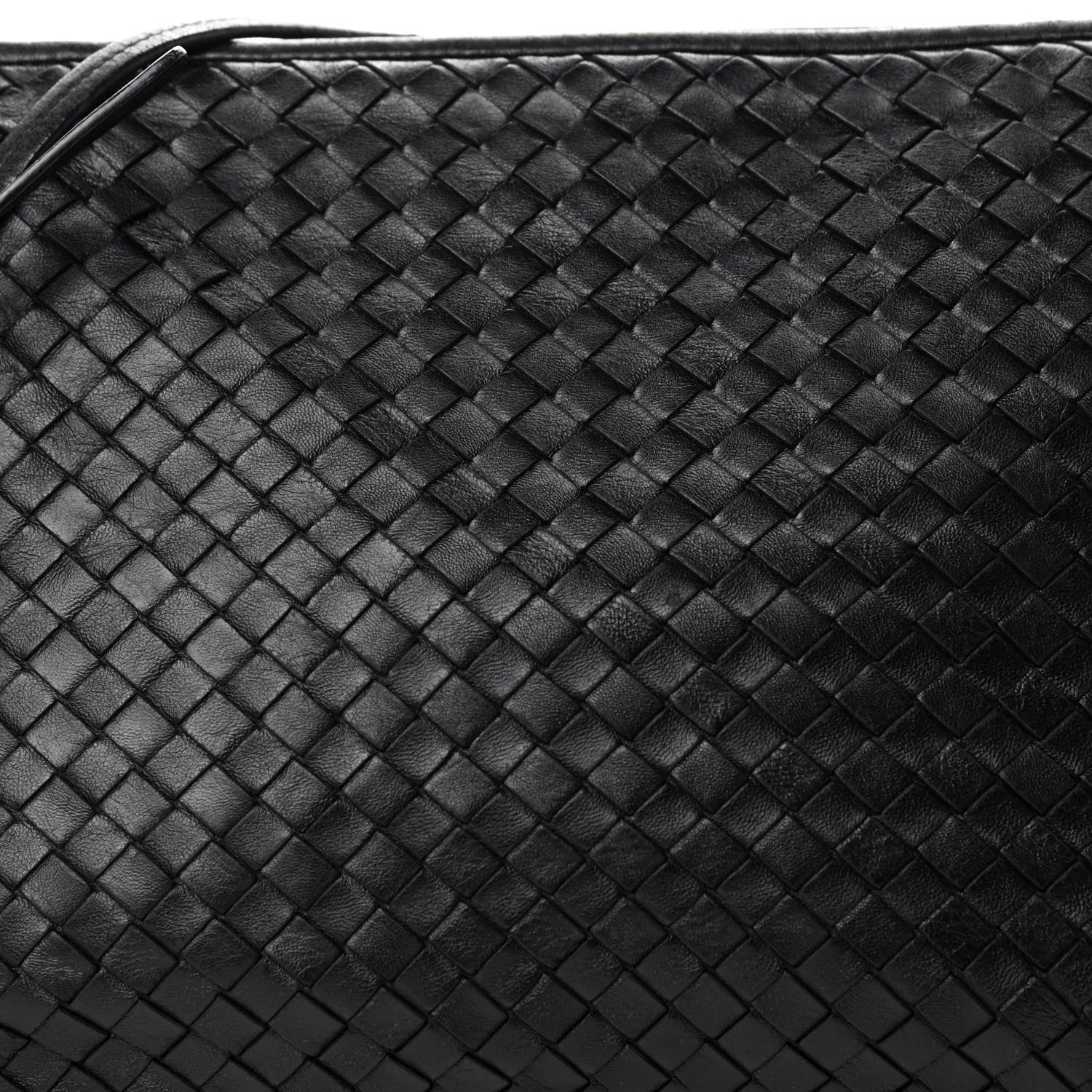 Bottega Veneta Nappa Intrecciato Nodini Crossbody Messenger Black 9 of 9