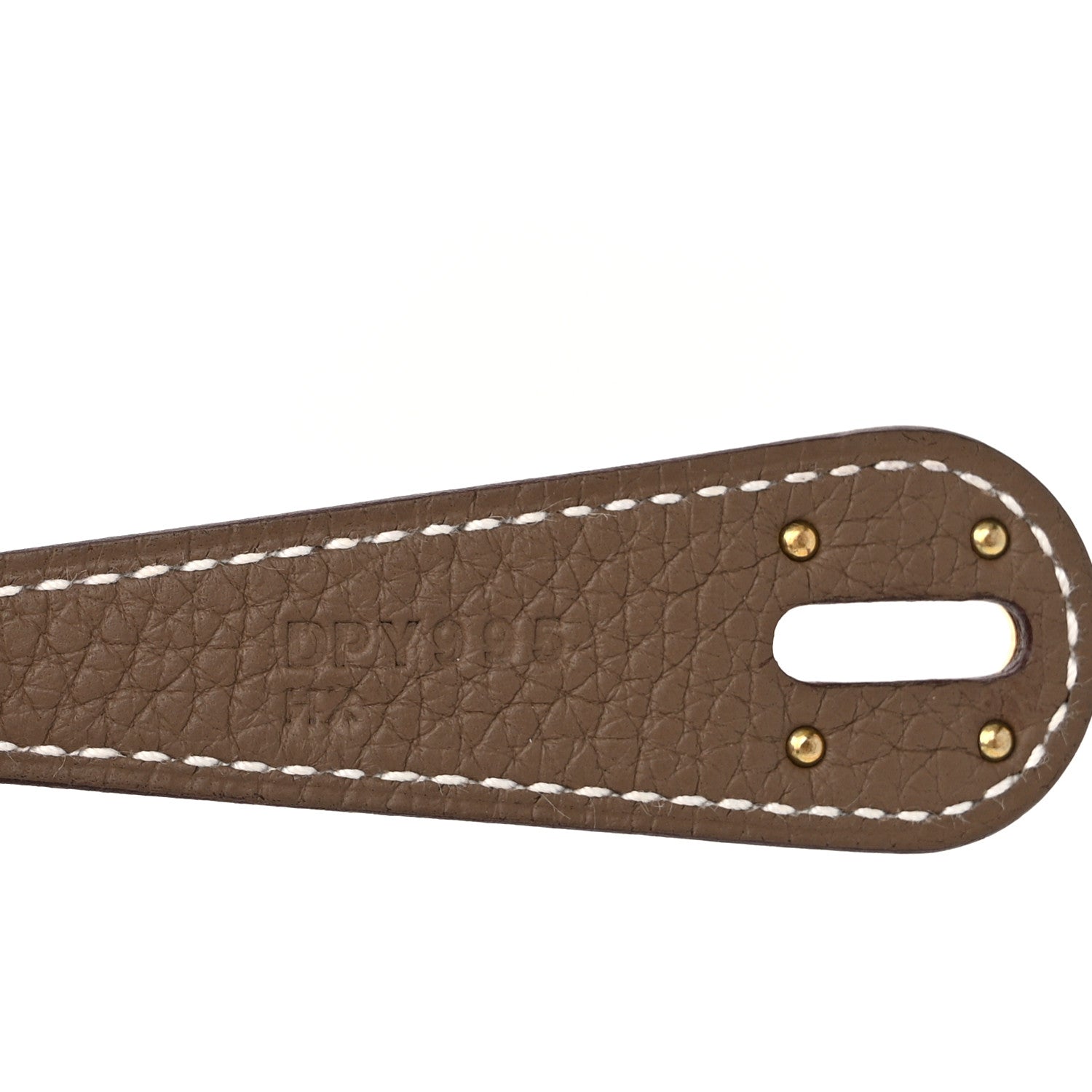 Hermes Taurillon Clemence Lindy 26 Etoupe 7 of 11