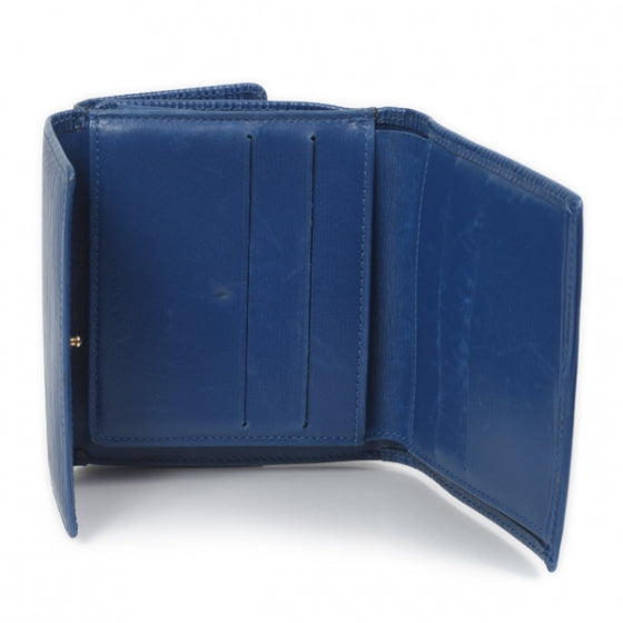 Epi Elise Wallet Blue