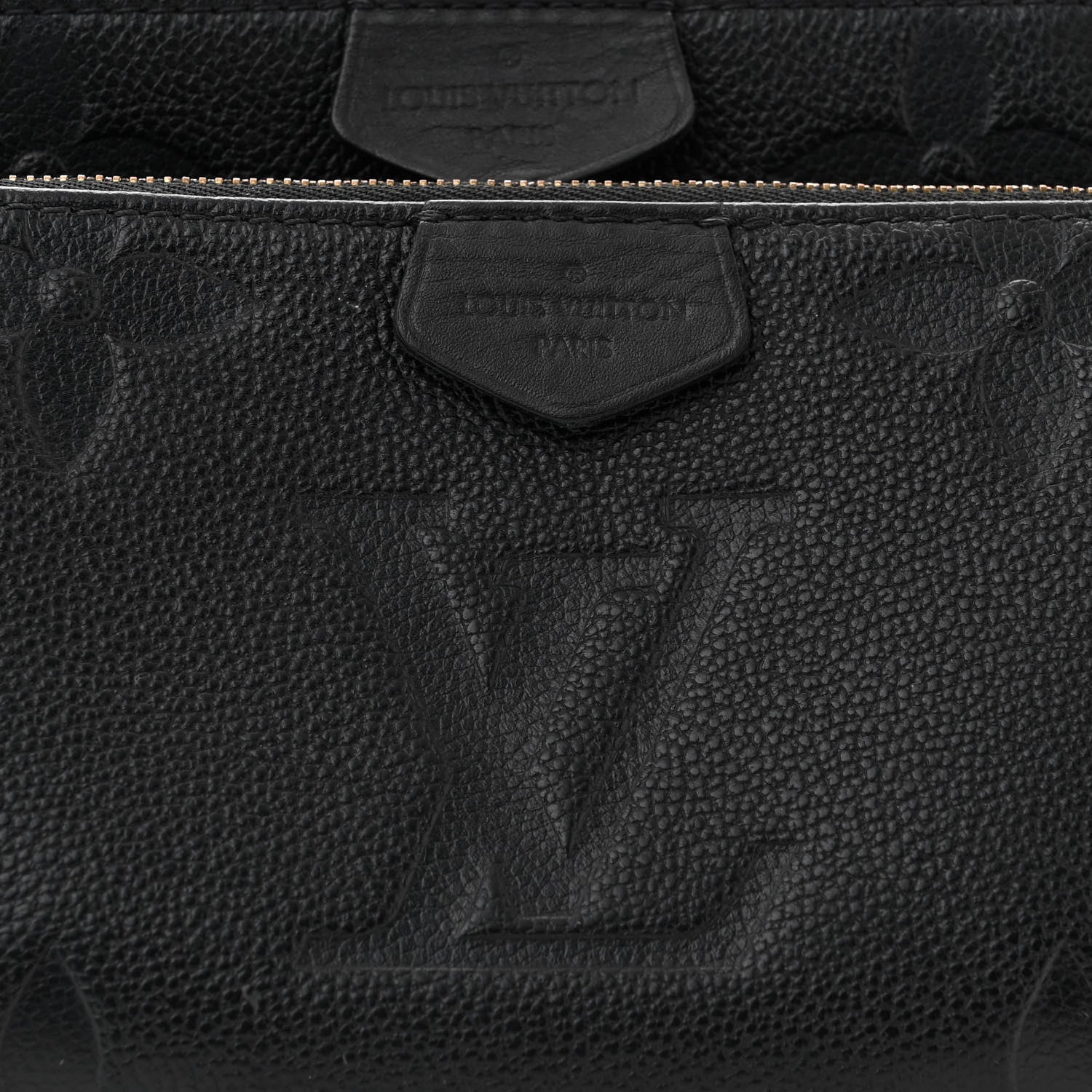 Louis Vuitton Empreinte Monogram Giant Multi Pochette Accessories Black 8 of 12