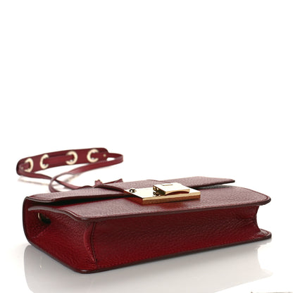 Jimmy Choo Grainy Pebbled Calfskin Rebel Crossbody Bag Pomerol 4 of 8