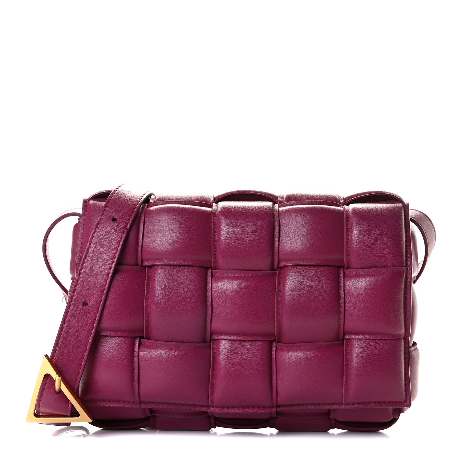 Bottega Veneta Nappa Maxi Intreccio Padded Cassette Crossbody Bag Cinnabar 1 of 8