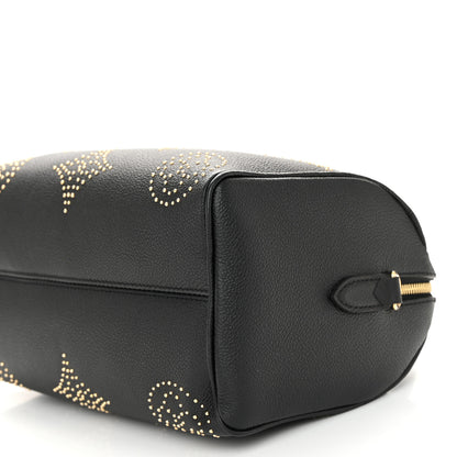 Louis Vuitton Empreinte Monogram Giant Studded Speedy Bandouliere 25 Black 9 of 9