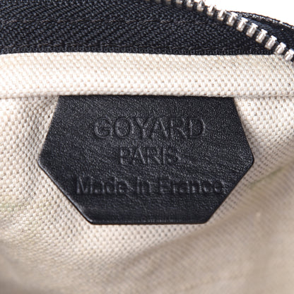 Goyard Goyardine Fidji Zip Hobo Black 9 of 10