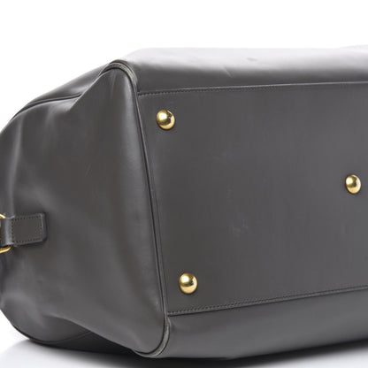 Saint Laurent Calfskin Classic Duffle 12 Earth 8 of 15