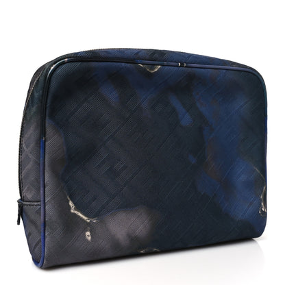 Fendi Canvas FF FF 1974 Toiletry Case Multicolor 3 of 10