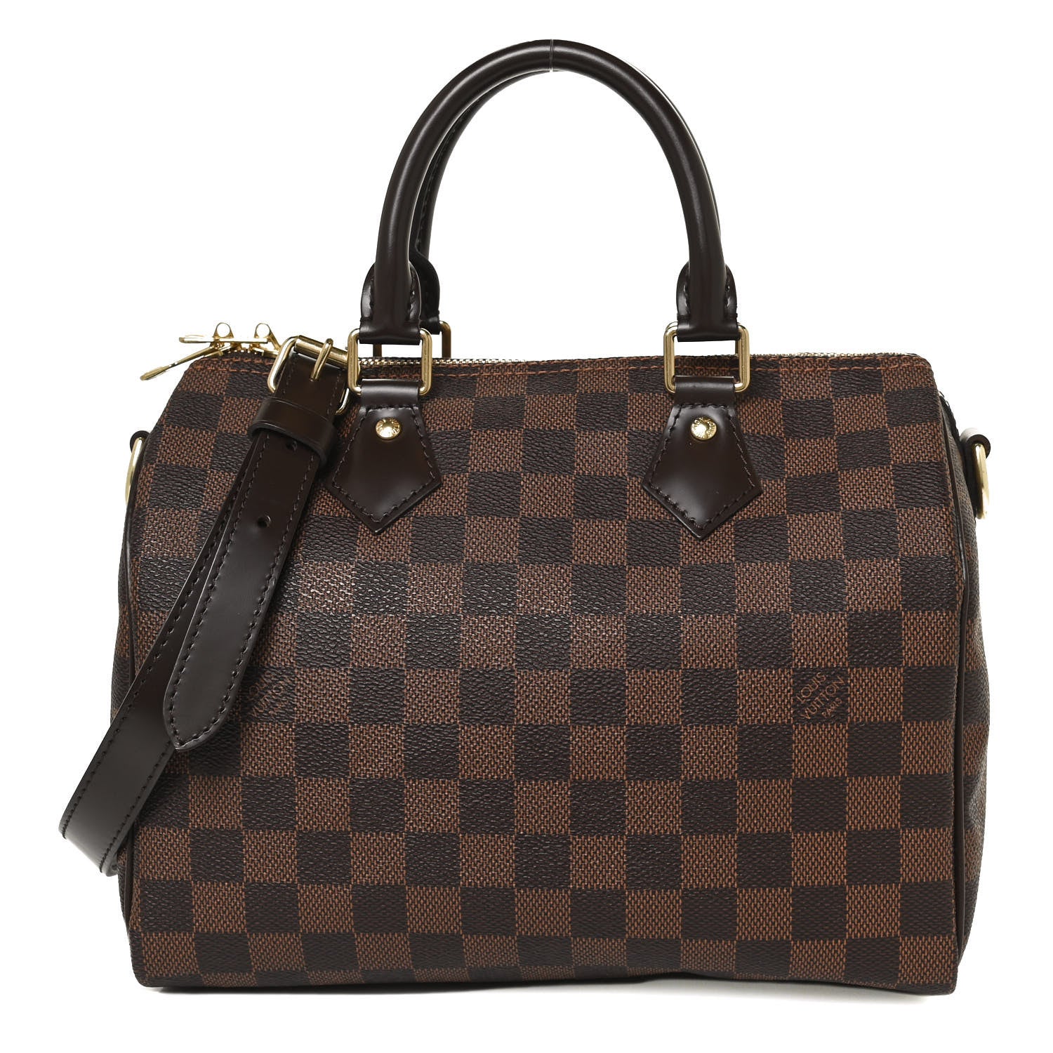 Louis Vuitton Damier Ebene Speedy Bandouliere 25 1 of 10