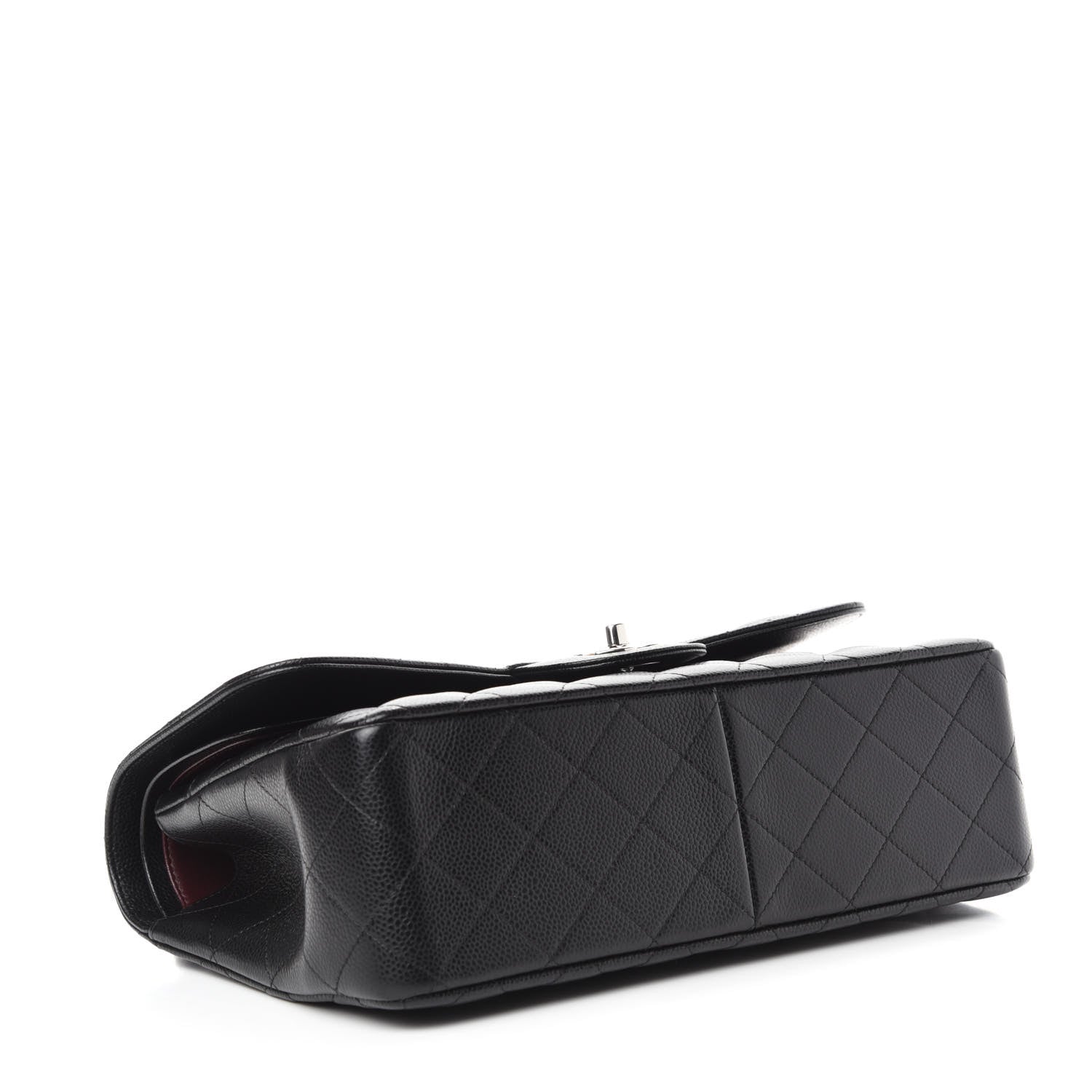 Chanel Caviar Quilted Jumbo Double Flap Black 4 of 13