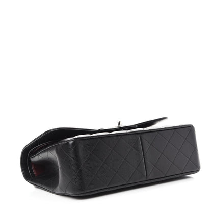 Chanel Caviar Quilted Jumbo Double Flap Black 4 of 13